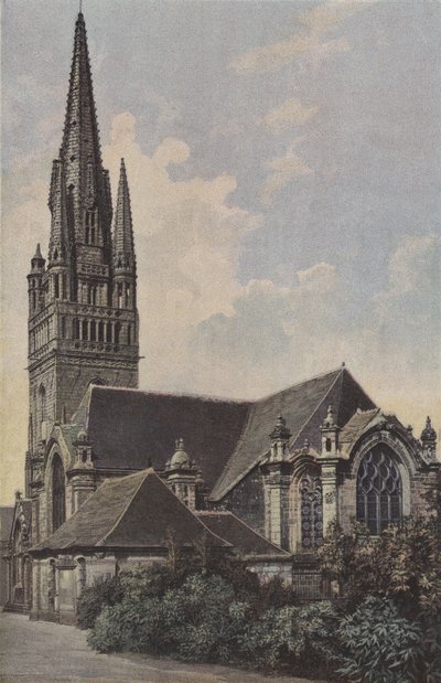 Ploare, Iglesia, Lado del ábside de French Photographer