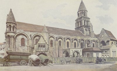 Poitiers, Iglesia Notre-Dame-la-Grande, Fachada lateral S de French Photographer
