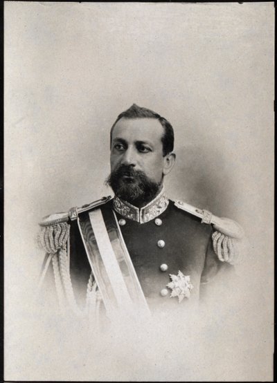 Retrato de Alberto I de Mónaco (1848-1922), Príncipe de Mónaco de French Photographer