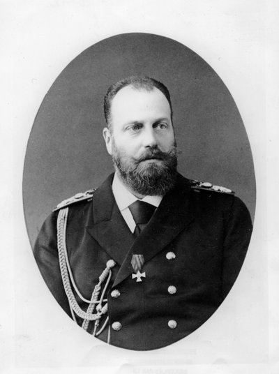 Retrato de Alexis Alexandrovitch Romanov, Gran Duque de Rusia de French Photographer
