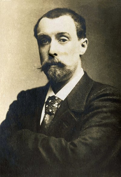Retrato de Alphonse Allais (1854-1905), periodista, comediante y poeta francés. de French Photographer