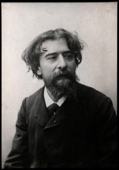 Retrato de Alphonse Daudet de French Photographer