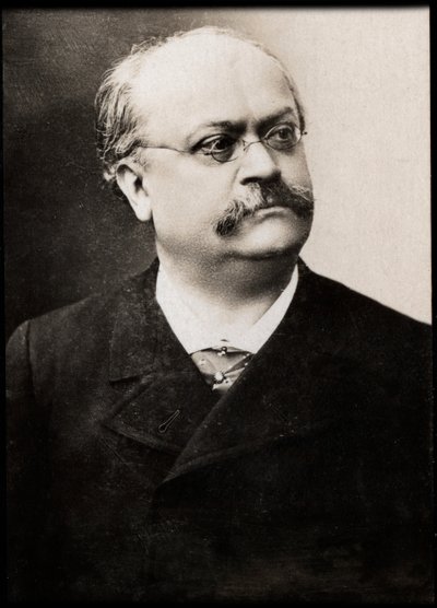 Retrato de Charles Lecocq (1832-1918), compositor musical francés de French Photographer