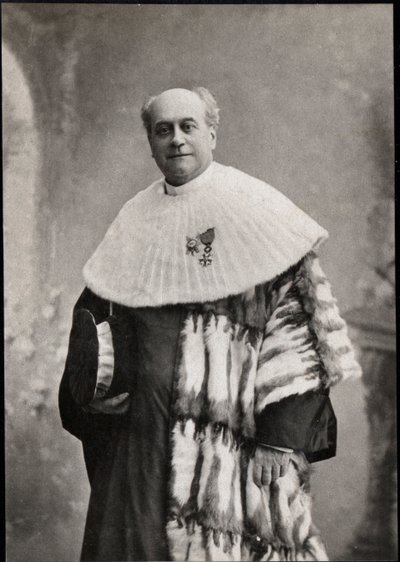 Retrato de Charles Mazeau (1825-1905), juez y político francés de French Photographer