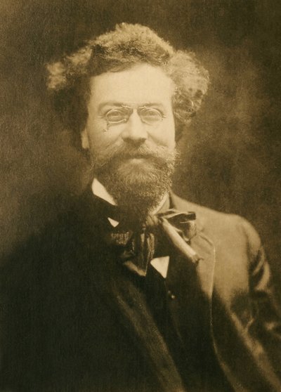 Retrato de Claude Terrasse (1867-1923), compositor francés. de French Photographer