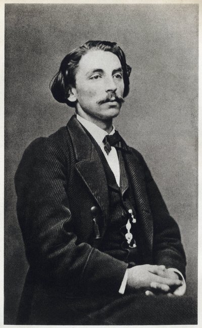 Retrato de Etienne Mallarme, conocido como Stephane Mallarme (1842-1898) en 1862, poeta francés. Fotografía de French Photographer