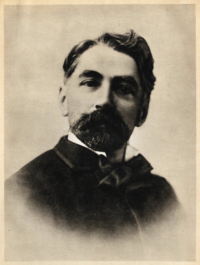 Retrato de Etienne Mallarme en 1869, conocido como Stephane Mallarme de French Photographer