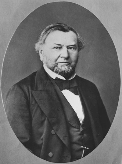Retrato de Eugène Melchior Peligot de French Photographer
