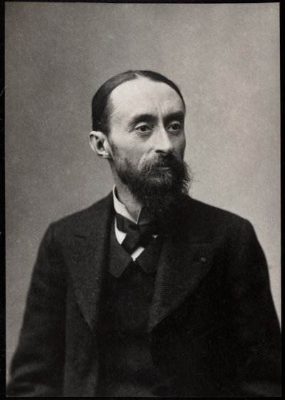 Retrato de Fernand Cormon (1845-1924), pintor francés de French Photographer