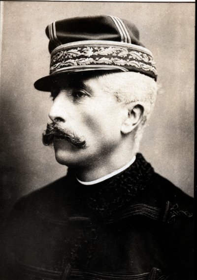 Retrato de Gaston, Marqués de Galliffet (1830-1909), general y político francés de French Photographer