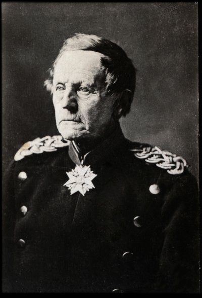Retrato de Helmuth Karl Bernhard von Moltke el Viejo (1800-1891), Mariscal de Campo alemán de French Photographer