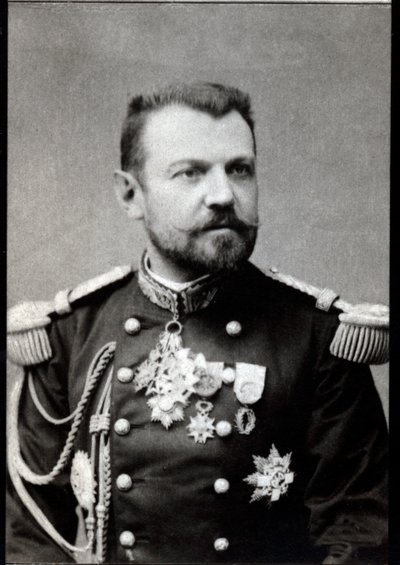 Retrato de Henri Joseph Brugere (1841-1918), general francés de French Photographer