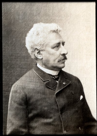 Retrato de Olivier Metra (1830-1889), director de orquesta y compositor francés de French Photographer