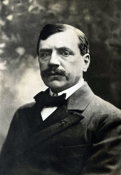 Retrato de Paul Bourget (1852-1935), escritor francés de French Photographer