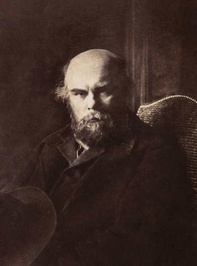 Retrato de Paul Verlaine (1844-1896), poeta francés de French Photographer