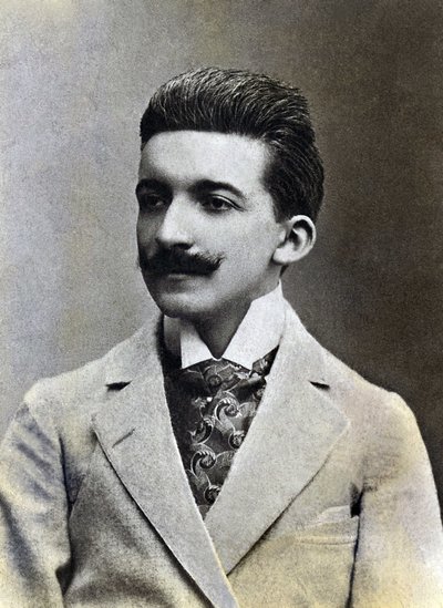 Retrato de Pierre Louis dit Louys (1870-1925), escritor francés de French Photographer