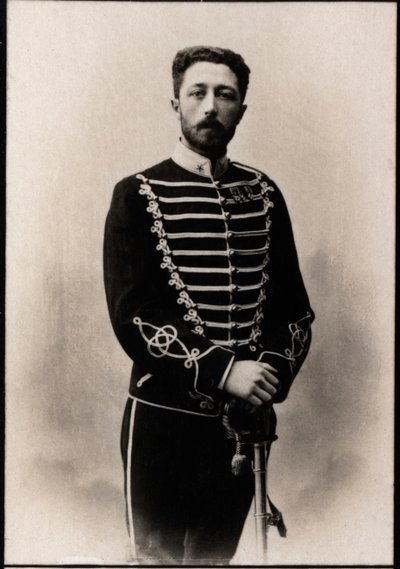 Retrato del Príncipe Eugen de Suecia (1865-1947) de French Photographer
