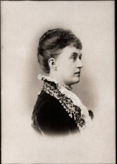 Retrato de la Princesa Adelaida María de Anhalt Dessau (1833-1916), Gran Duquesa de Luxemburgo de French Photographer