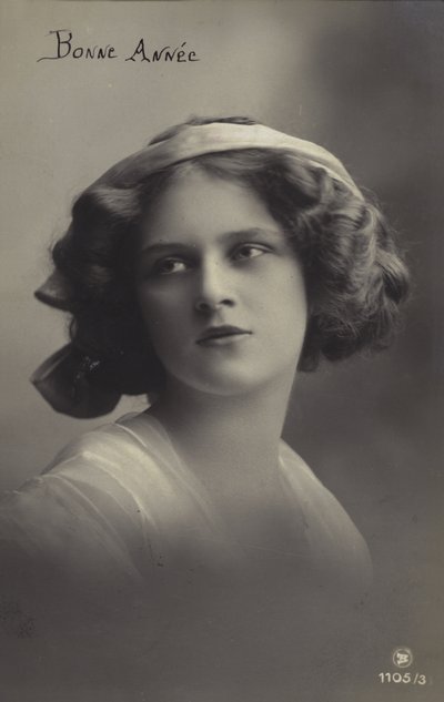 Retrato de una niña de French Photographer