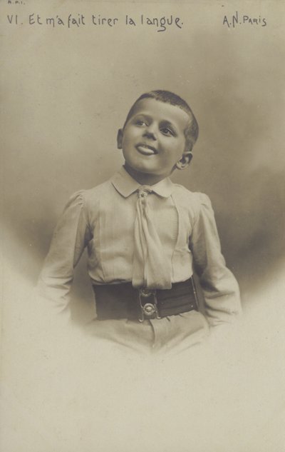 Retrato de un niño pequeño de French Photographer