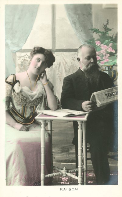 Razón - una pareja francesa que no se comunica de French Photographer