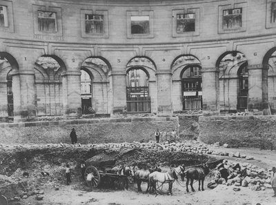 Reconstrucción de la Halle au Blé, París de French Photographer