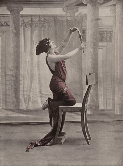 Regina Badet, actriz cómica francesa (foto de color) de French Photographer