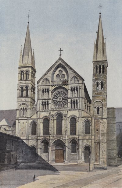 Reims, Iglesia Saint-Remi, Fachada O de French Photographer