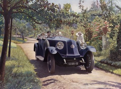 Renault, Torpedo "Sport", 40 CV 6 ciclindros (foto color) de French Photographer