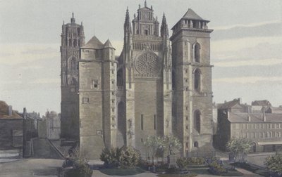 Rodez, Catedral, Fachada O de French Photographer