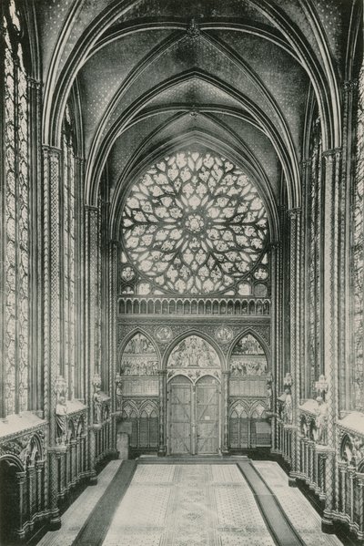 Rosace de la Sainte-Chapelle de French Photographer