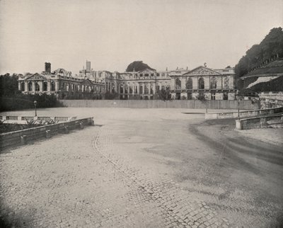 Ruinas del Palacio de Saint-Cloud de French Photographer
