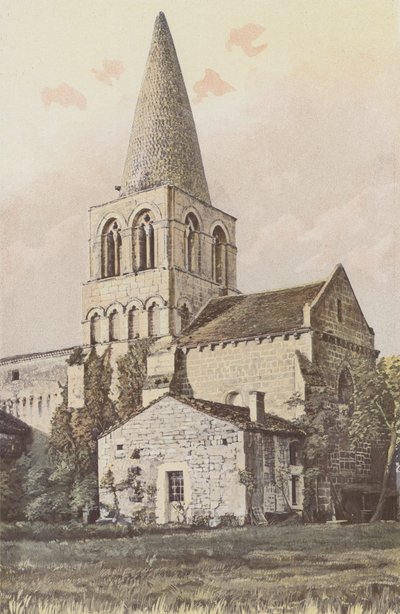 Saint-Estephe, Iglesia, Campanario y Ábside de French Photographer