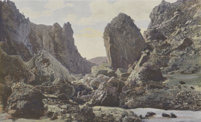 Saint-Georges-de-Levejac, Caos del Pas de Soucy, sobre el Tarn, Vista aguas abajo de French Photographer