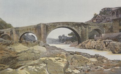 Saint-Lizier-de-Couserans, Puente sobre el Salat de French Photographer