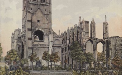 Saint-Omer, Ruinas de la abadía de Saint-Bertin de French Photographer