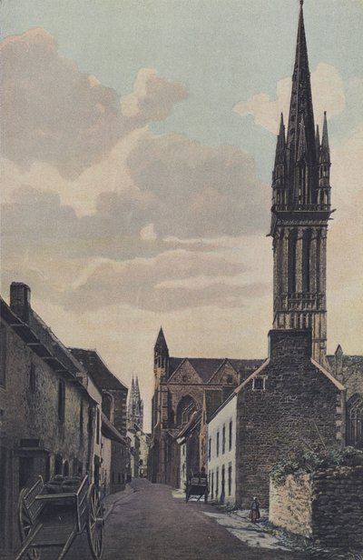 Saint-Pol-de-Leon, Iglesia del Creizker de French Photographer