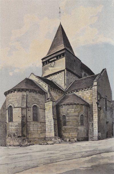 Sancergues, Iglesia, Conjunto Noreste de French Photographer
