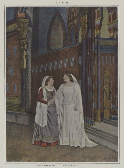 Escena de una producción de Le Cid, de Pierre Corneille de French Photographer