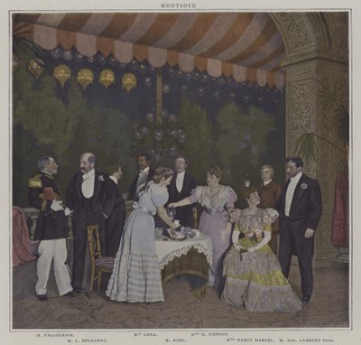 Escena de una producción de Montjoye, de Octave Feuillet de French Photographer