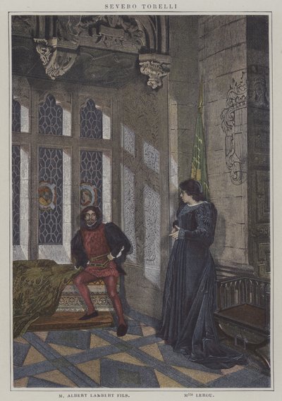 Escena de una producción de Severo Torelli, de François Coppée de French Photographer