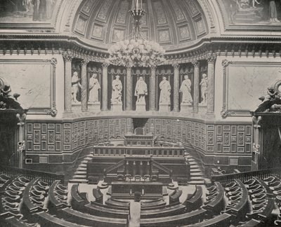 Cámara del Senado, Palacio de Luxemburgo de French Photographer