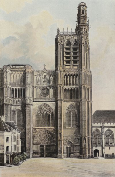 Sens, Catedral, Fachada oeste de French Photographer