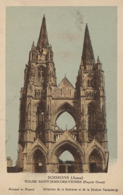 Soissons, Iglesia Saint Jean Des Vignes de French Photographer