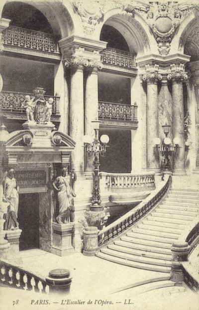 Escalera de la Ópera, París de French Photographer