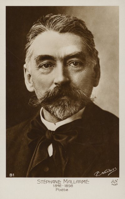 Stephane Mallarme (1842-1898), poeta francés de French Photographer