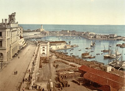 El puerto de Argel de French Photographer