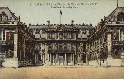 El Patio de Mármol, Palacio de Versalles de French Photographer