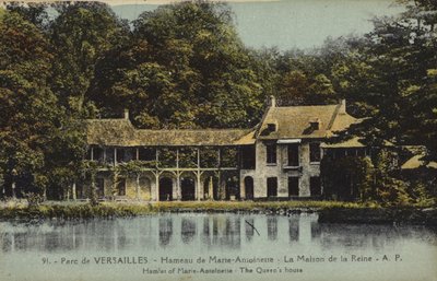 La Casa de la Reina, Aldea de María Antonieta, Versalles de French Photographer