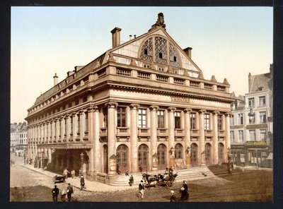 El Teatro, Lille, Francia, publicado c.1895 de French Photographer